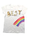 A Multicolour Short Sleeve T Shirts from Crewcuts in size 10Y for girl. (Front View)