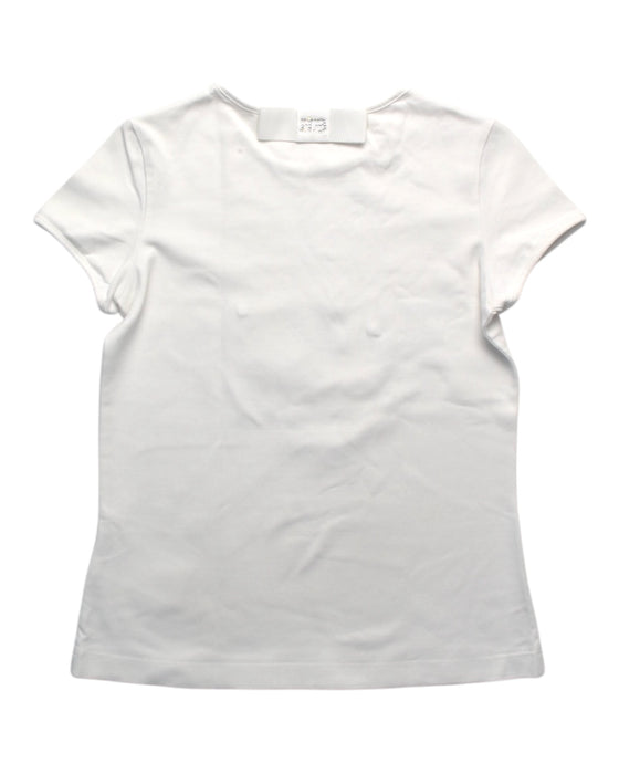 A White Short Sleeve T Shirts from Nicholas & Bears in size 12Y for girl. (Back View)
