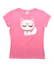 A Pink Short Sleeve T Shirts from Karl Lagerfeld in size 12Y for girl. (Front View)