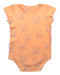 A Peach Short Sleeve Bodysuits from Sea Apple in size 12-18M for boy. (Back View)