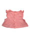 A Pink Sleeveless Tops from Les Enphants in size 0-3M for girl. (Back View)