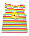 A Multicolour Short Sleeve Tops from Why and 1/2 in size 7Y for girl. (Front View)