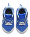 A Blue Sneakers from ASICS in size 3T for boy. (Back View)