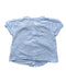 A Blue Short Sleeve Shirts from Gingersnaps in size 4T for girl. (Back View)