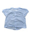 A Blue Short Sleeve Shirts from Gingersnaps in size 4T for girl. (Back View)
