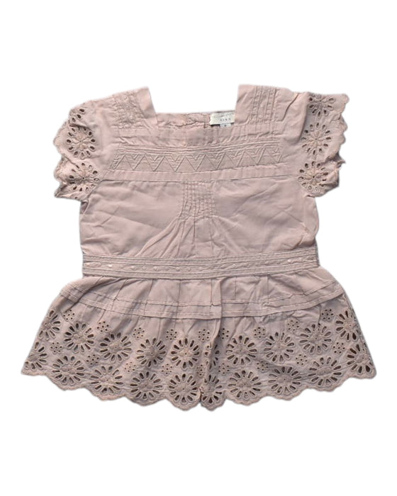 A Pink Short Sleeve Tops from Stella McCartney in size 4T for girl. (Front View)