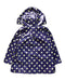 A Navy Rain Jackets from DKNY in size 12-18M for boy. (Back View)