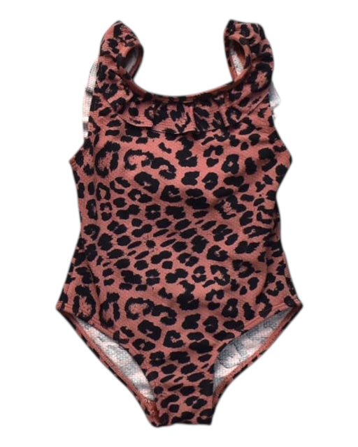 A Black Swimsuits from Seed in size 3T for girl. (Front View)