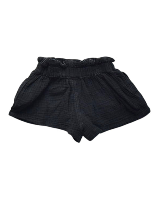 A Black Shorts from Seed in size 4T for girl. (Front View)