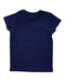 A Navy Short Sleeve T Shirts from Seed in size 0-3M for girl. (Back View)