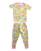 A Multicolour Pyjama Sets from The Beaufort Bonnet Company in size 2T for girl. (Front View)
