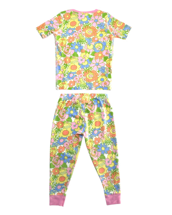 A Multicolour Pyjama Sets from The Beaufort Bonnet Company in size 2T for girl. (Back View)