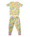 A Multicolour Pyjama Sets from The Beaufort Bonnet Company in size 2T for girl. (Back View)