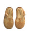 A Gold Sandals from Mini Melissa in size 18-24M for girl. (Back View)
