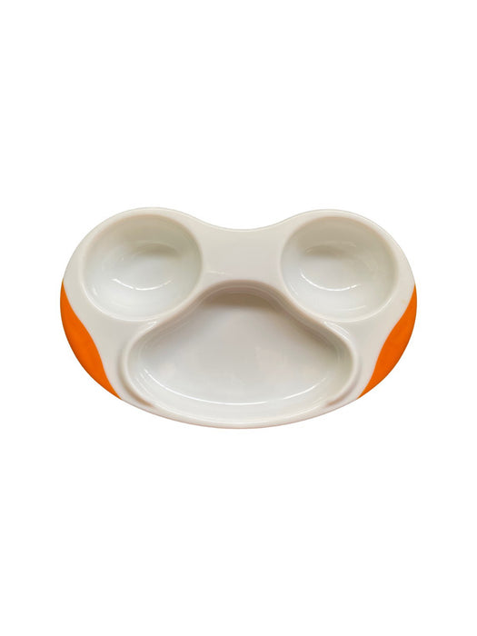 A White Utensils & Containers from Richell in size 12-18M for neutral. (Front View)