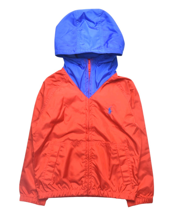 A Red Lightweight Jackets from Polo Ralph Lauren in size 4T for boy. (Front View)