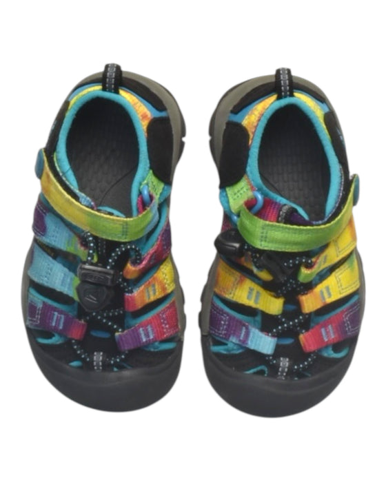 A Multicolour Sandals from Keen in size 3T for boy. (Back View)
