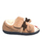 A Brown Slippers from Jojo Maman Bébé in size 4T for girl. (Front View)