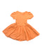 A Orange Short Sleeve Dresses from Molo in size 2T for girl. (Back View)