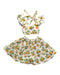 A Multicolour Skirt Sets from Phi Clothing in size 3T for girl. (Front View)