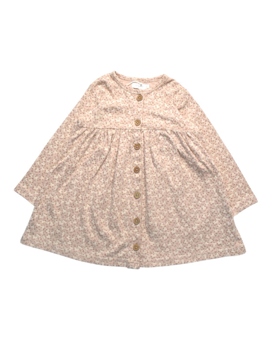 A Beige Long Sleeve Dresses from Jamie Kay in size 2T for girl. (Front View)