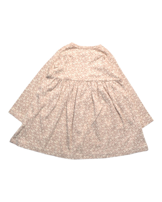 A Beige Long Sleeve Dresses from Jamie Kay in size 2T for girl. (Back View)