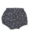 A Blue Bloomers from Little Cotton Clothes in size 18-24M for girl. (Back View)