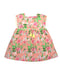 A Multicolour Sleeveless Dresses from Louise Misha in size 3T for girl. (Back View)