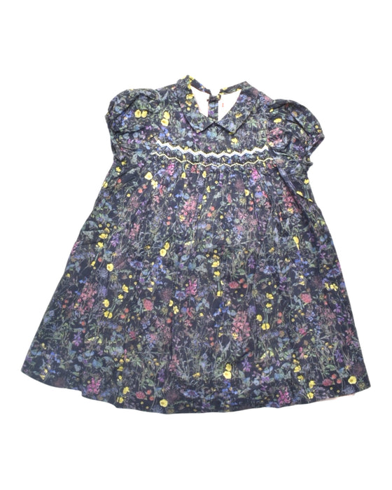 A Multicolour Short Sleeve Dresses from Bonpoint in size 3T for girl. (Front View)