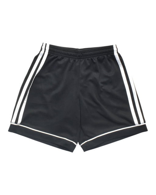 A Black Shorts from Adidas in size 9Y for boy. (Front View)