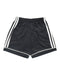 A Black Shorts from Adidas in size 9Y for boy. (Front View)