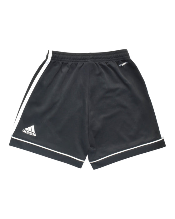 A Black Shorts from Adidas in size 9Y for boy. (Back View)