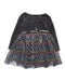 A Multicolour Long Sleeve Dresses from Zunie in size 4T for girl. (Back View)