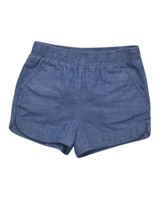 A Blue Shorts from Andy & Evan in size 4T for girl. (Front View)