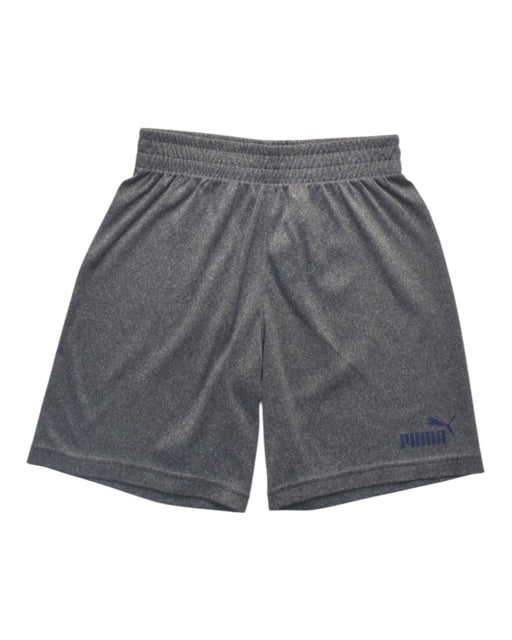A Grey Active Shorts from Puma in size 5T for boy. (Front View)