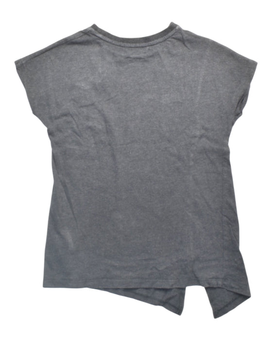A Grey Sleeveless Tops from Guess in size 6T for girl. (Back View)
