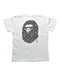 A White Short Sleeve T Shirts from Bape by A Bathing Ape in size 2T for boy. (Back View)