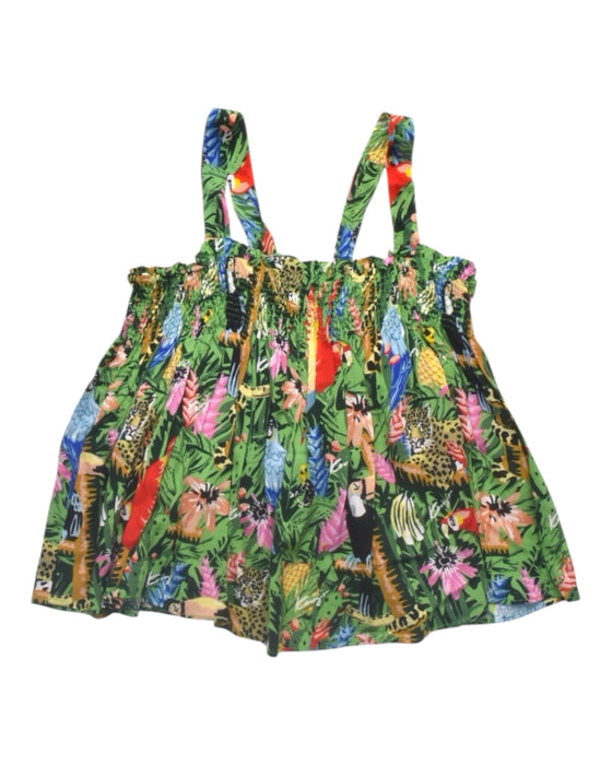 A Multicolour Sleeveless Dresses from Kenzo in size 4T for girl. (Front View)