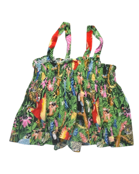 A Multicolour Sleeveless Dresses from Kenzo in size 4T for girl. (Back View)