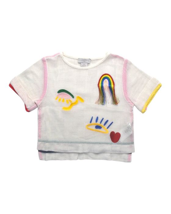 A Multicolour Short Sleeve Tops from Stella McCartney in size 3T for girl. (Front View)