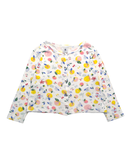 A Multicolour Cardigans from Petit Bateau in size 4T for girl. (Front View)