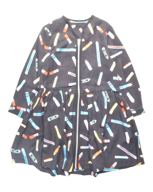 A Multicolour Long Sleeve Dresses from Stella McCartney in size 6T for girl. (Front View)