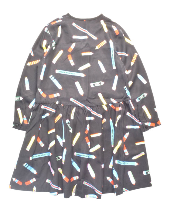 A Multicolour Long Sleeve Dresses from Stella McCartney in size 6T for girl. (Back View)