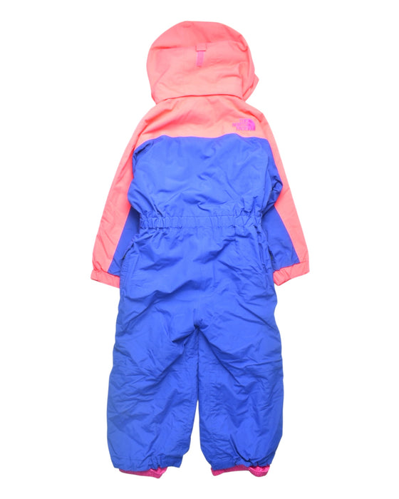 A Blue Snowsuits from The North Face in size 5T for girl. (Back View)
