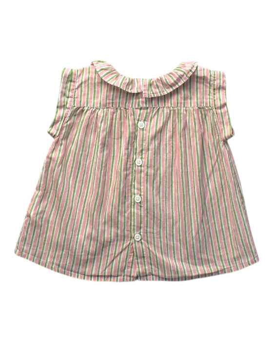 A Multicolour Sleeveless Tops from Bonton in size 12-18M for girl. (Back View)