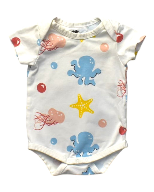 A Multicolour Short Sleeve Bodysuits from Monica + Andy in size 3-6M for boy. (Front View)