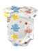 A Multicolour Short Sleeve Bodysuits from Monica + Andy in size 3-6M for boy. (Back View)