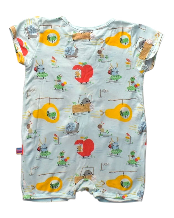 A Multicolour Short Sleeve Rompers from Magnetic Me in size 6-12M for boy. (Back View)