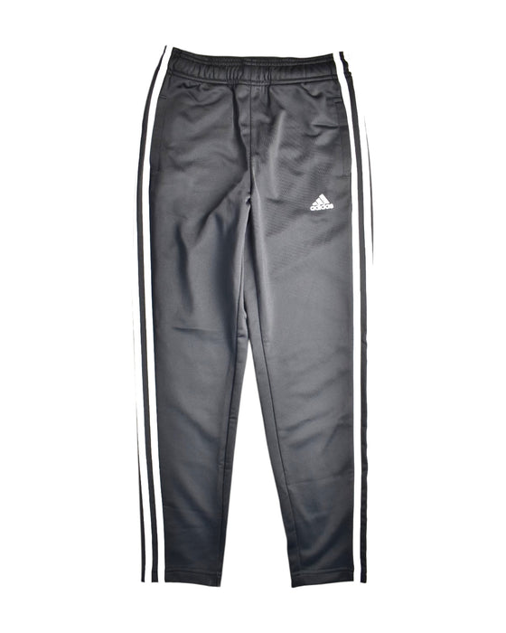 A Black Active Pants from Adidas in size 9Y for boy. (Front View)