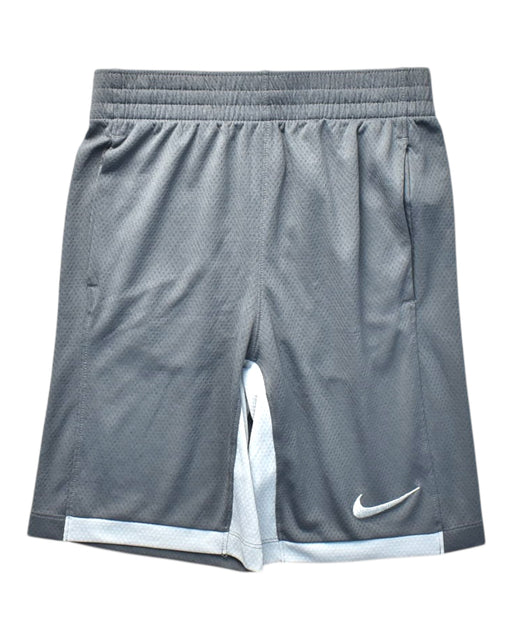 A Grey Active Shorts from Nike in size 10Y for boy. (Front View)